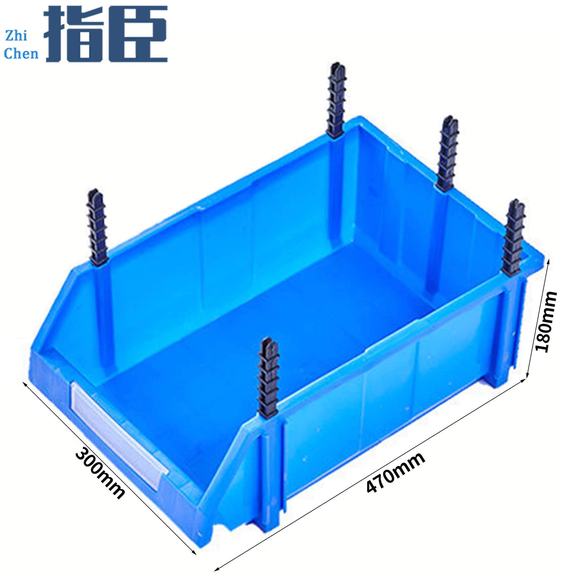 指臣收纳盒 斜口零件盒47*30*18cm个
