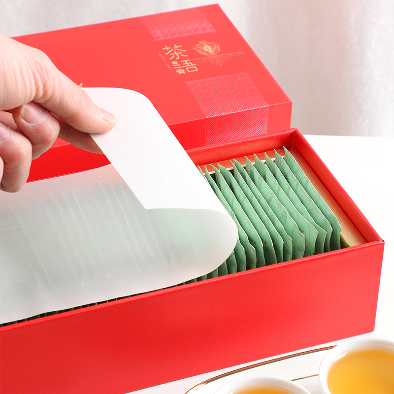 陈皮白茶福鼎白茶小方片新会老陈皮老白茶白牡丹小茶饼叶100片装高清大图