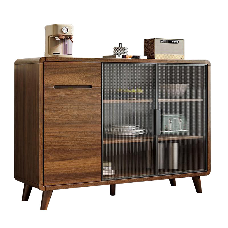 戴劲 餐边柜酒柜靠墙一体茶水柜厨房碗柜储物收纳柜子 长120宽40高86CM