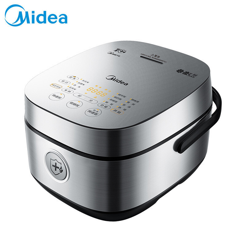 美的(midea)电饭煲 mb-hs4030 家用4l智能ih多功能大容量钛金电饭锅