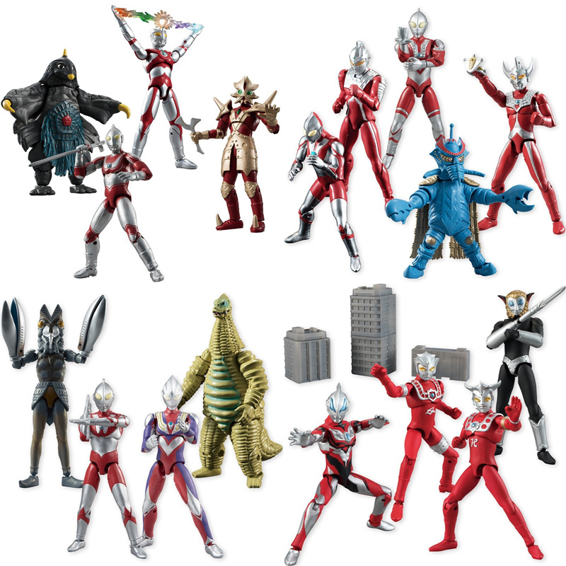 洛凌掌动食玩奥特曼VS 杰克捷德初代赛文泰罗