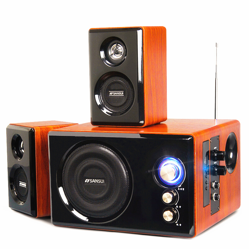 山水(sansui)gs-6000(22b)蓝牙台式电脑电视音响低音炮笔记本u盘