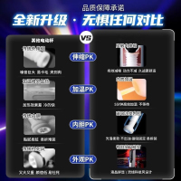 谜姬全自动伸缩加温电动飞机杯震动夹吸倒模加热名器便携宿舍情趣玩具男士专用插入式炮架阴茎训练新手锻炼撸管自慰杯男性成人用品