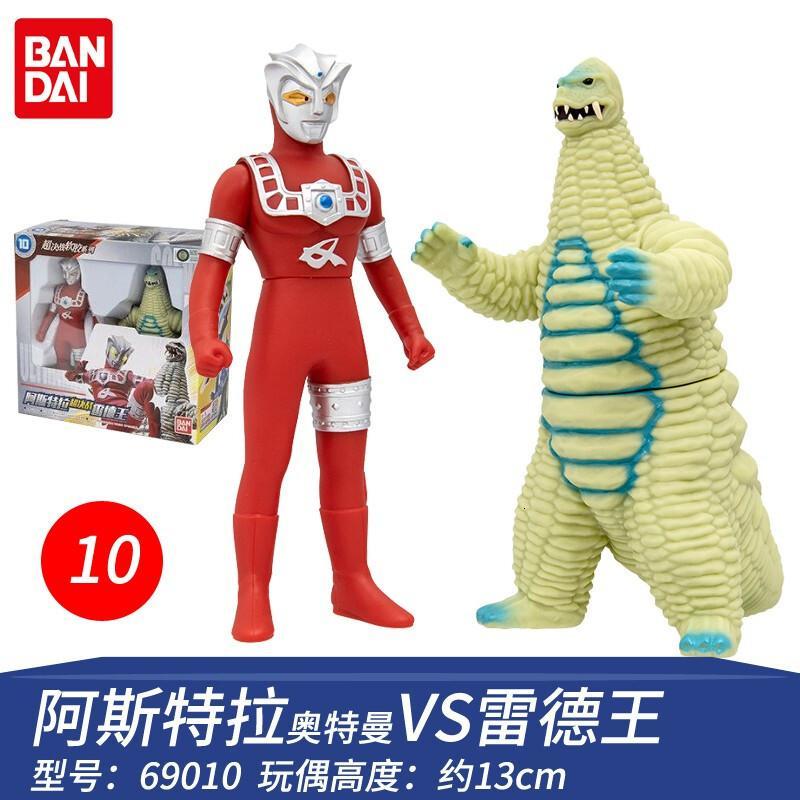 万代BANDAI 奥特曼玩具 软胶对装 奥特英雄 罗布超决战系列 儿童人偶 格罗布奥特曼vs古兰特王梅伽洛斯