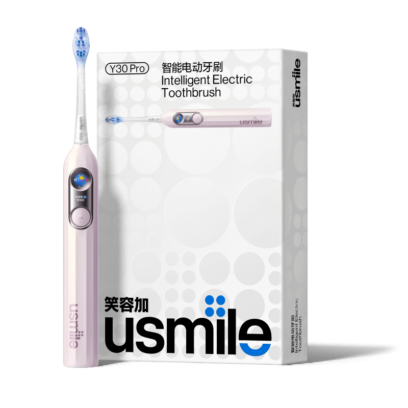 usmile笑容加智能电动牙刷 Y30PRO 幻蝶粉