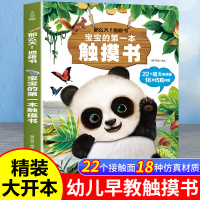 [正版图书]宝宝的第一本触摸书婴儿书本早教一岁宝宝益智玩具1岁半撕不烂立体书儿童读物幼儿启蒙认知故事绘本0到3岁翻翻书2