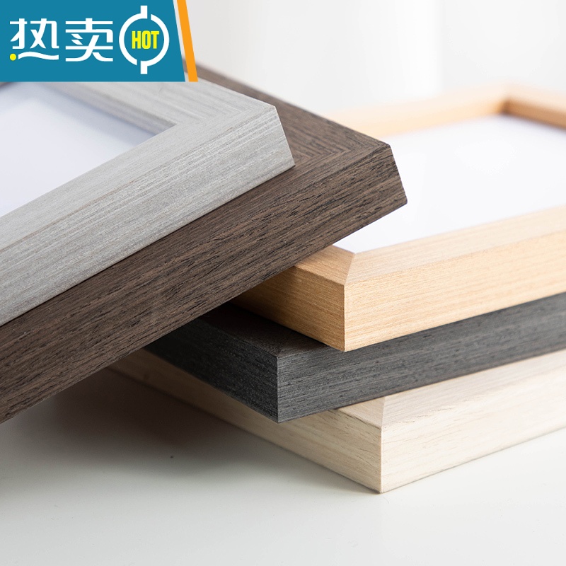 敬平简约相框摆台5加洗照片6六7八8十10寸A4挂墙照片框摆件实木质画框 黑檀木色 8寸摆台专用(可放15.2*20.3高清大图