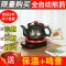 分体式煎药壶中药壶养生壶全自动电药锅中药煲煎药壶中医药电砂锅|红波浪底座+A7L长嘴壶+印人参
