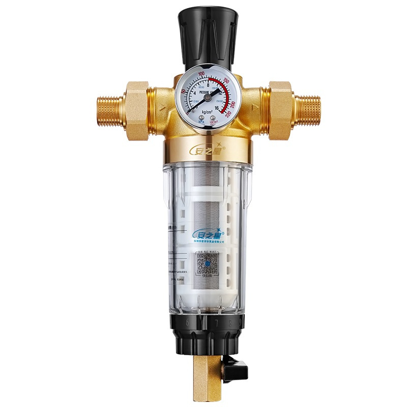 安之星前置净水器过滤器 家用全屋反冲洗厨房自来水过滤器净水机 安之星AZX-QZ-08