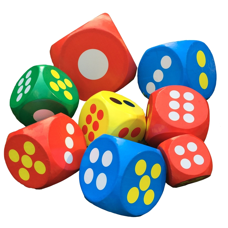 妖怪实心泡沫大色子骰子大号抽奖大骰子活动游戏教学道具接亲超大筛子