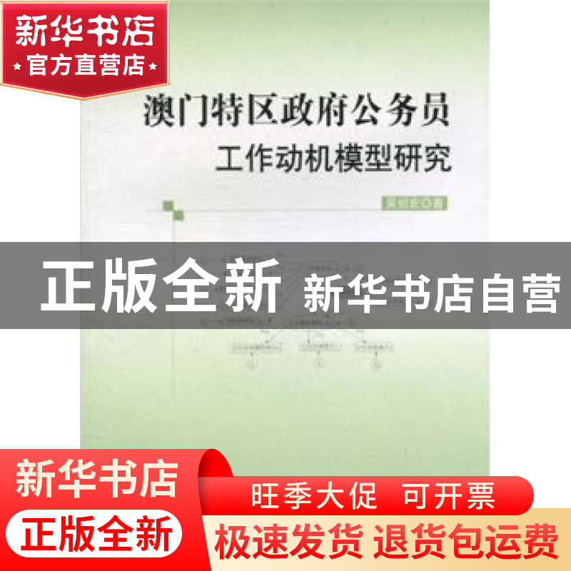 正版 澳门特区政府公务员工作动机模型研究 吴绍宏著 人民出版社高清大图