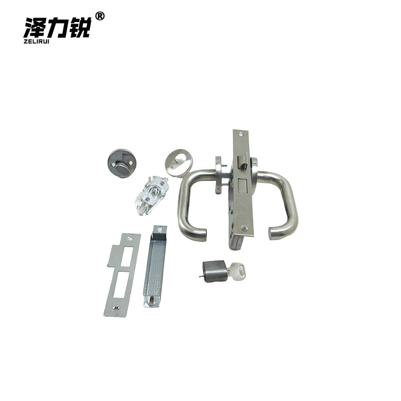 泽力锐 304防火门锁 ZLR003 把高清大图