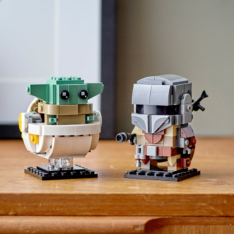 LEGO乐高玩具方头仔系列星球大战IP 曼达洛人与尤达宝宝75317[2021年末即将绝版]高清大图
