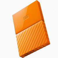 西部数据（WD）My Passport 4T 2.5英寸 活力橙USB3.0高速移动硬盘 WDBYFT0040BOR