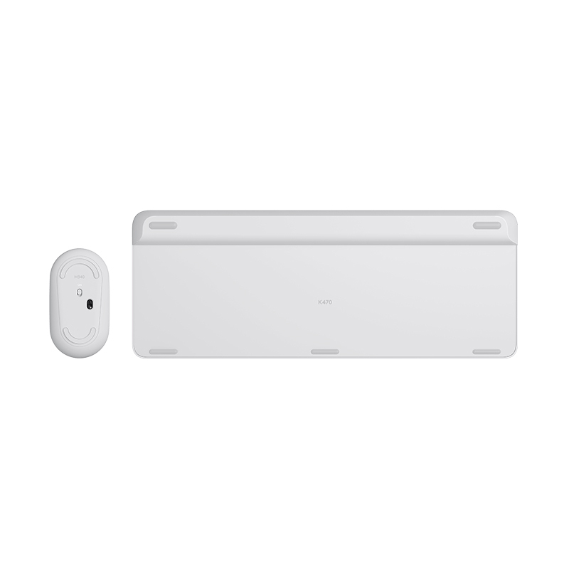 罗技(Logitech) MK470无线键鼠套装 白色