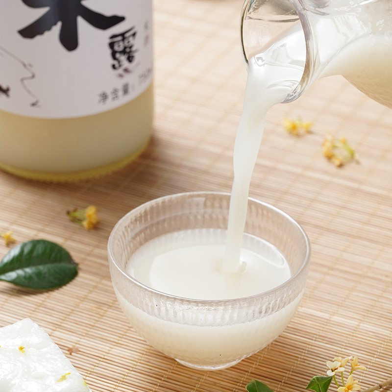 苏州桥桂花米露米酒甜酒酿糯米酒汁醪糟米酿冬酿酒女士低度酒 [整箱6瓶]桂花米露750ml*6瓶