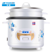 半球（PESKOE） 6升电饭锅 6L家用大容量电饭煲带蒸笼 防干烧功能底盘加热不粘涂层内胆 自带排水槽 zy