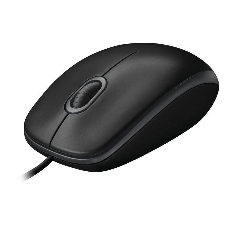 Logitech 罗技 有线鼠标 B100高清大图
