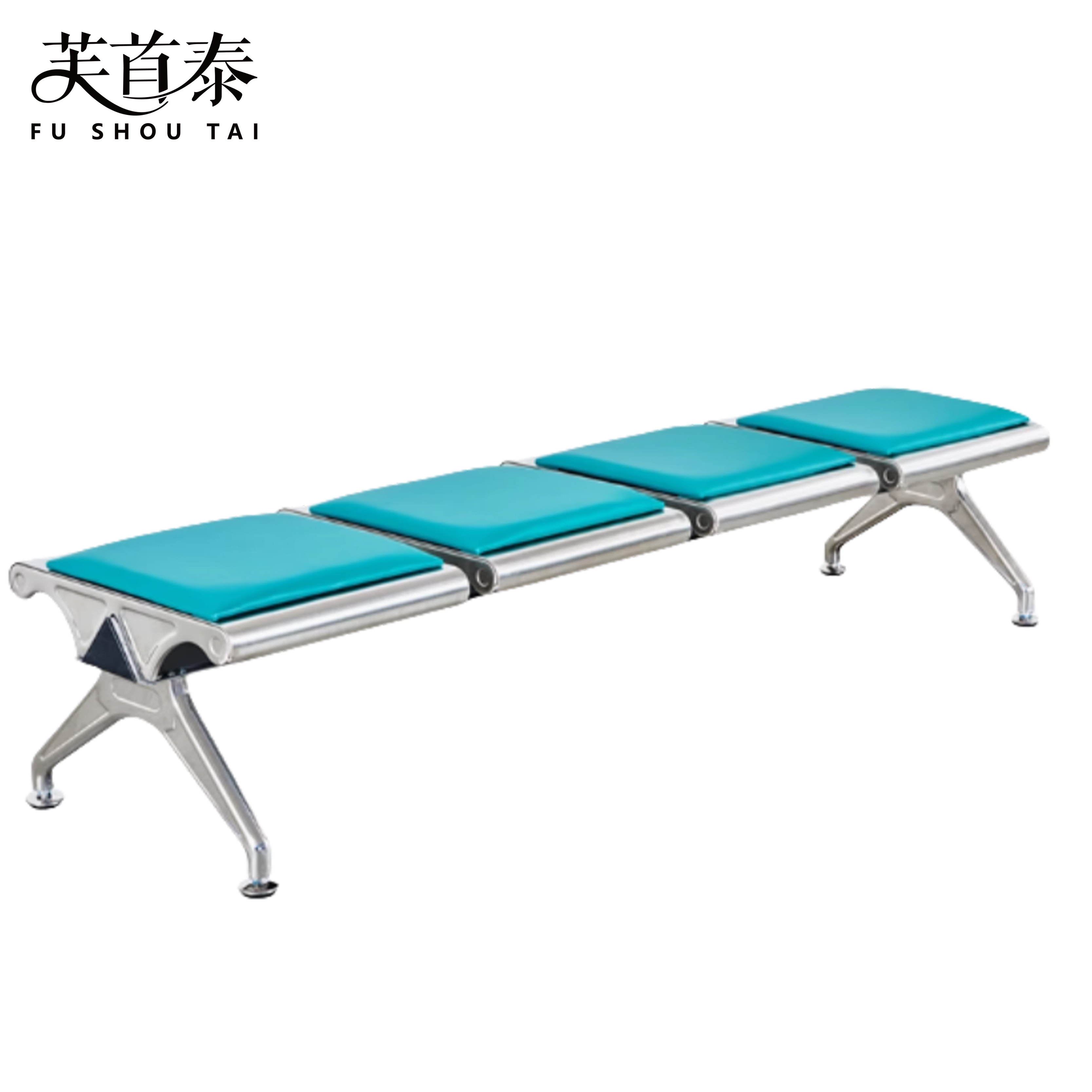 芙首泰连排等候凳2150*500*410mm把高清大图