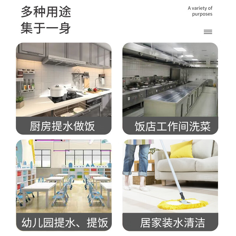 册宣 不锈钢铁桶φ(260~280)*200mm(±10mm)高清大图