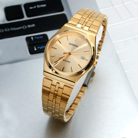 卡西欧(Casio) 正品 商务男表 指针系列休闲防水 腕表三表盘 金属 男士 石英表 卡西欧手表MTP-1375 MTP-B145G-9A复古指针表