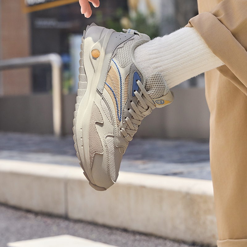 答案鞋丨361°运动鞋女新款轻便软底跑步休闲鞋老爹鞋子女鞋高清大图