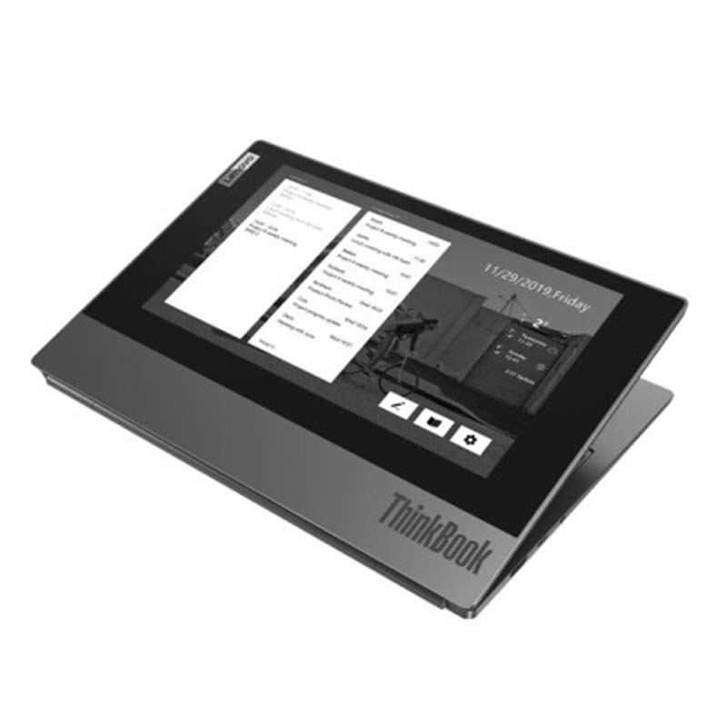 联想ThinkBook Plus(5BCD)英特尔酷睿i5 13.3英寸E-ink墨水屏 轻薄笔记本电脑(十代i5-10210U 16G 512GSSD)