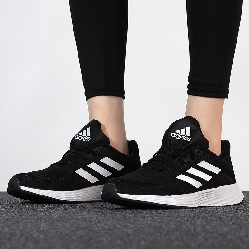 Adidas阿迪达斯运动鞋2021新款女鞋缓震透气跑步鞋鞋子H04628