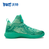 沃特战靴涂鸦青龙潮流学生青少年网面透气休闲运动鞋