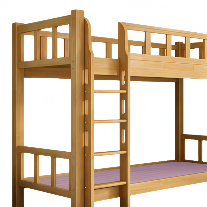 铭思沃实木上下铺200*120*173cm张高清大图