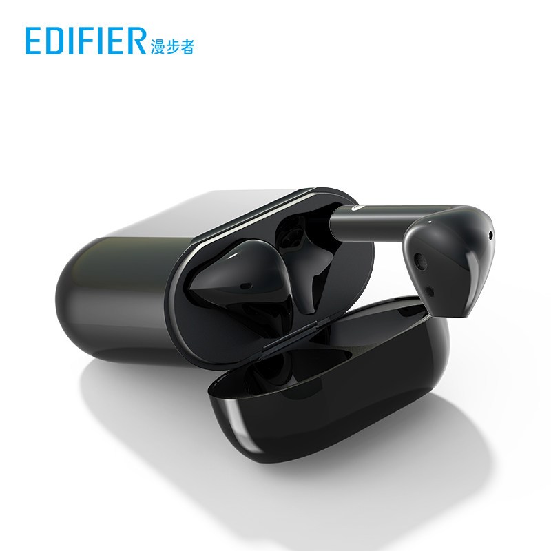 漫步者(EDIFIER)真无线AI骨传导降噪耳机DreamPods 黑色/红色