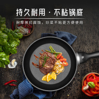 WMF蓝钻系列不粘炒锅30cm家用煎炒锅煎锅电磁炉燃气煎炒炸煮通用