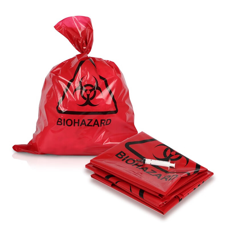 海斯迪克 耐高温高压生物危害袋 HKhf-18 红色61*81cm 1个高清大图