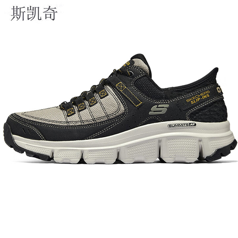 斯凯奇男款休闲休闲鞋237622/TPBK-10双高清大图