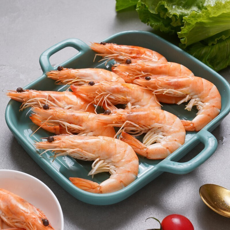 好拾味国产大白虾300g生鲜虾类健康轻食基围虾海鲜水产
