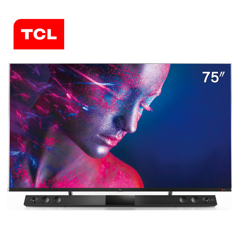 TCL 75C10 75寸 4K 液晶屏 网络平板电视机 (计价单位:台)