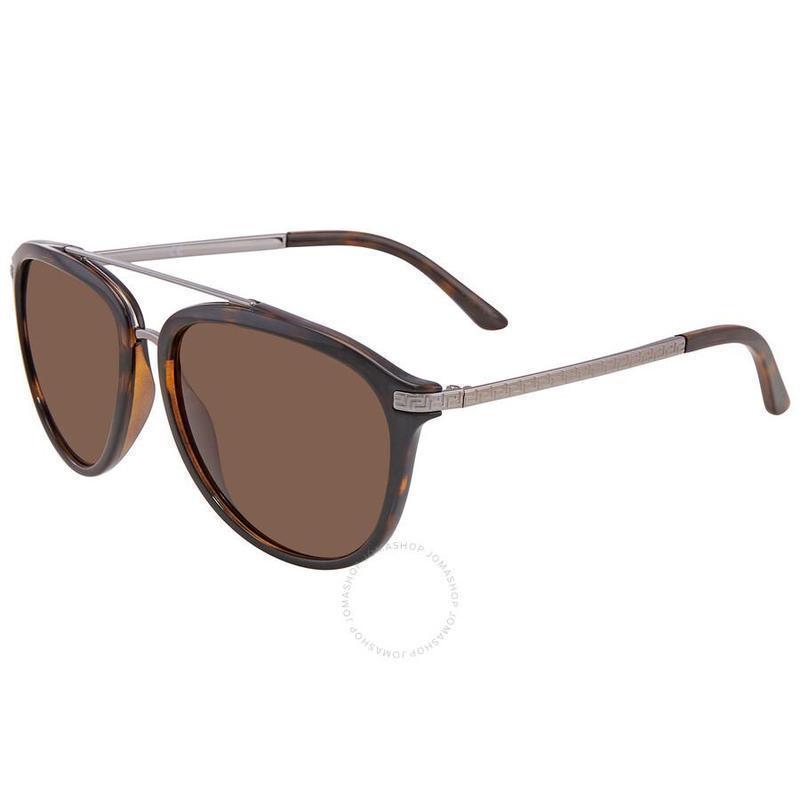 范思哲versace太阳镜 奢侈品brown aviator 夏季防紫外线 时尚休闲