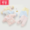 可莉允宝宝衣服夹棉加厚保暖棉衣棉袄棉服外出服新生儿分体套装婴儿冬装