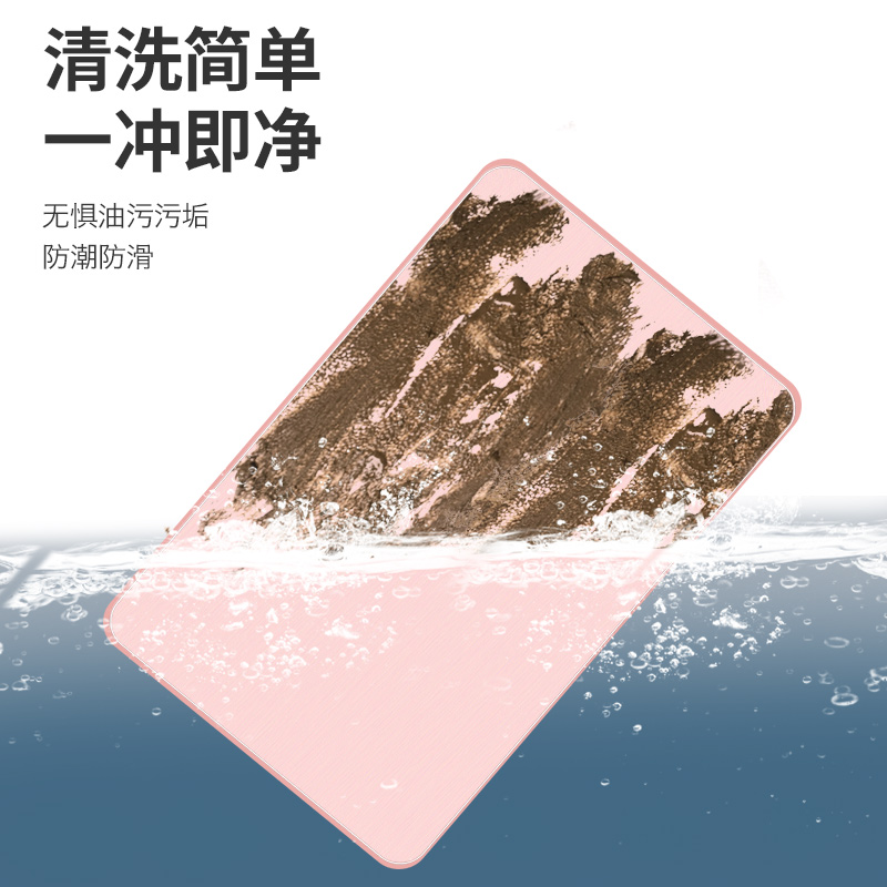 硅藻泥脚垫家用浴室卫浴卫生间防滑垫吸水地垫硅藻土进地垫 三维工匠高清大图