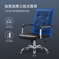 卓澳(ZHUOAO)电脑办公椅会议皮椅家用时尚休闲转椅-Z6