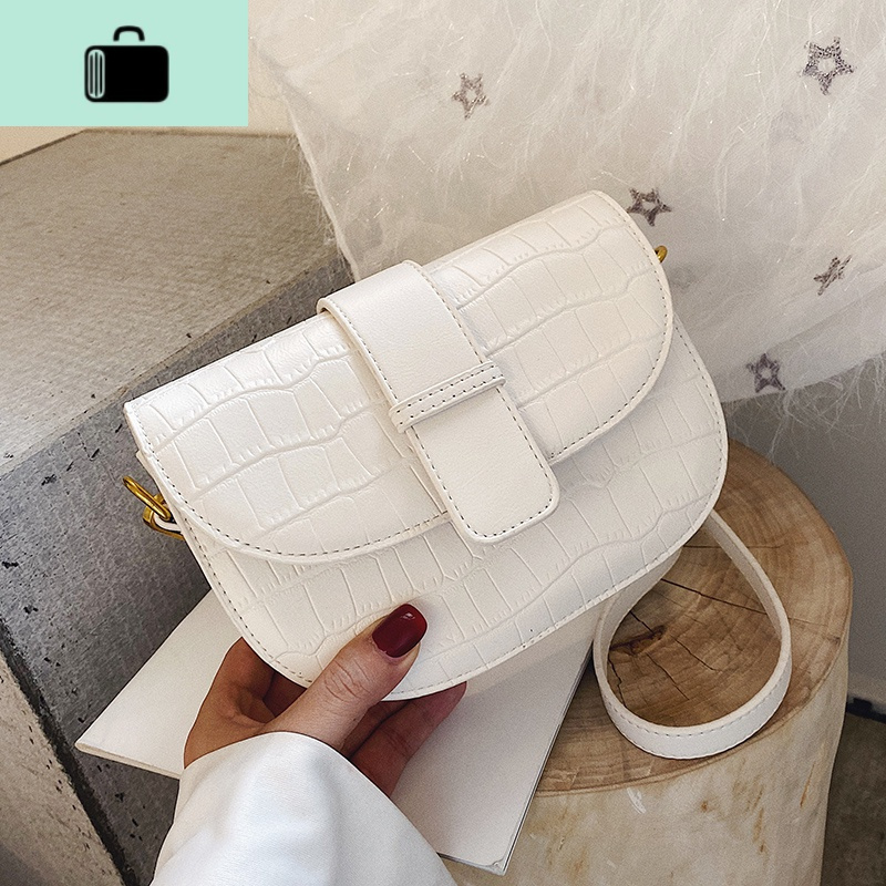 马鞍包包2020新款潮单肩包斜挎包女百搭ins夏天洋气质感网红女包new