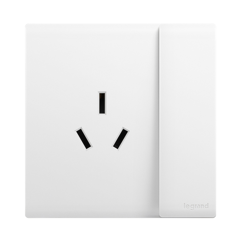 罗格朗 带开关16A空调插座 暗装 F6R/15/15CS 个高清大图