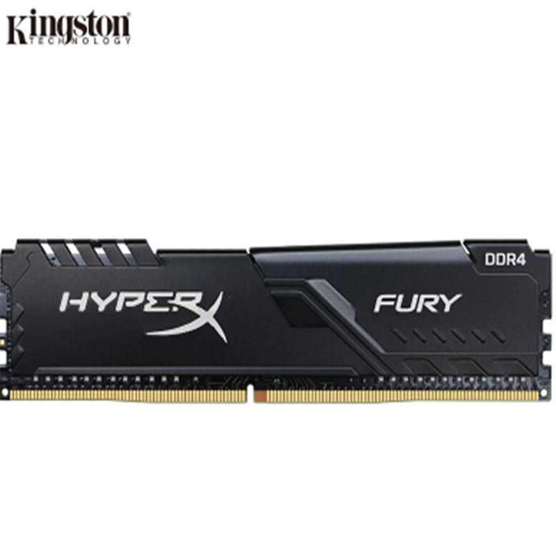 金士顿(Kingston) DDR4 2666 16G 台式机内存条 骇客神条 Fury雷电系列DJ点睛