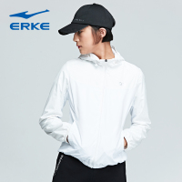 鸿星尔克（ERKE）运动外套女装上装秋季新款休闲运动服开衫上衣运动茄克防风衣
