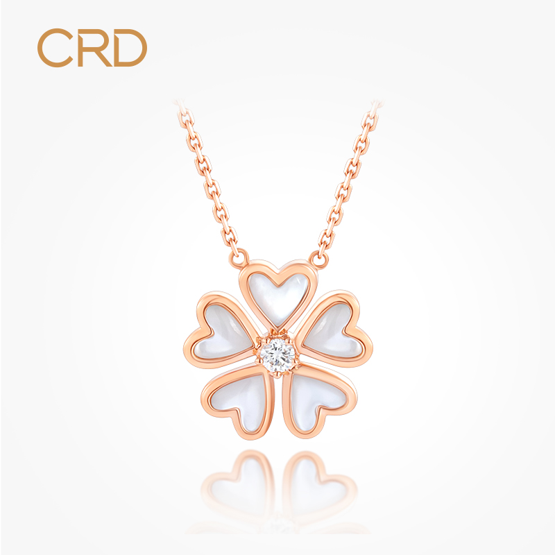 吊坠钻石项链crd