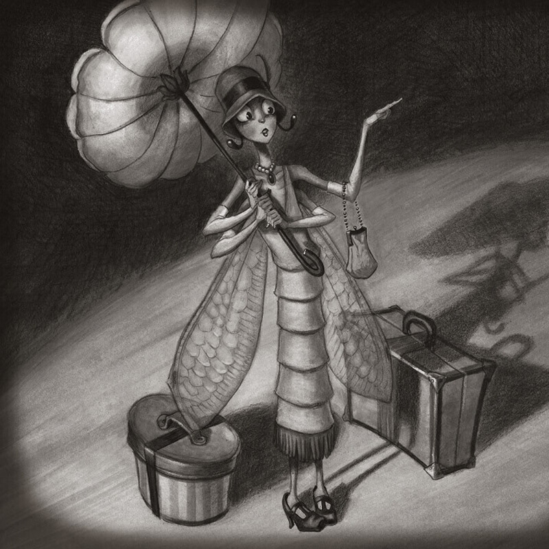 [正版]蜘蛛和苍蝇 绘本新版精装凯迪克银奖 耕林童书 0-2-3-4岁幼儿童安全成长教育绘本故事书图书经典版读物耕林童高清大图