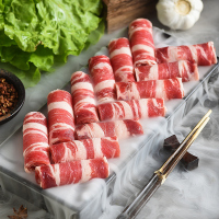 货出六盘 宁夏西吉县谷草饲喂养 六盘山牛肉 精品黄牛牛肉卷250g*4