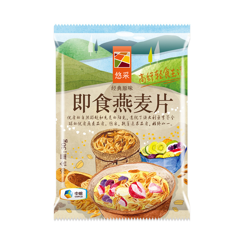 中粮悠采 澳洲即食燕麦片30g