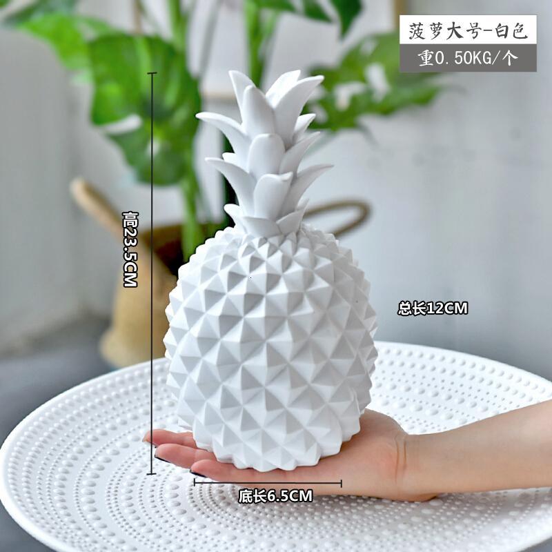 18新款欧现代简约ins风创意菠萝凤梨客厅餐厅家居酒柜装饰摆件道具