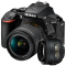 尼康(Nikon) D5600(18-55mm+35mmF1.8G)数码单反相机 双镜头套装 约2416万像素